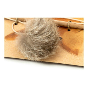 Cat rod Gloria Gaudí Bamse med Lyd Tre Lær Nøytral lær (6 cm)