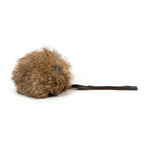 Cat rod Gloria Rogers Lær Bamse med Lyd Nøytral lær (12 cm)