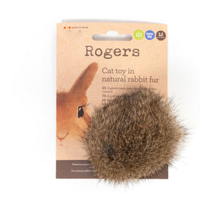 Cat rod Gloria Rogers Lær Bamse med Lyd Nøytral lær (12 cm)