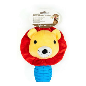 Dog teether Gloria Marcel med lyd Løve Polyester Eva Gummi polypropylen