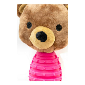 Dog teether Gloria Gaby med lyd Polyester Bjørn Eva Gummi polypropylen