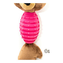 Last inn bildet i Galleri-visningsprogrammet, Dog teether Gloria Gaby med lyd Polyester Bjørn Eva Gummi polypropylen
