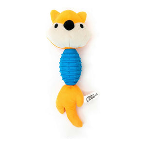 Dog teether Gloria Denis med lyd Polyester Zorro Eva Gummi polypropylen