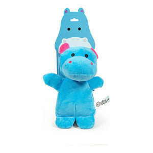 Cuddly toy for dogs Gloria Nomana Polyester Flodhest Eva Gummi