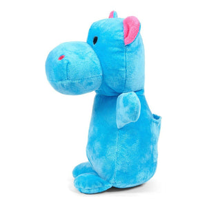 Cuddly toy for dogs Gloria Nomana Polyester Flodhest Eva Gummi