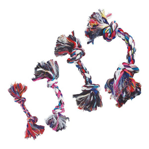 Dog teether Gloria Flerfarget Knot Bomull (13 cm)