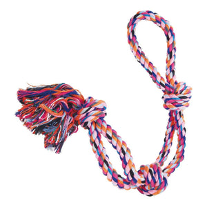 Dog teether Gloria Flerfarget Knot Bomull (64 cm)
