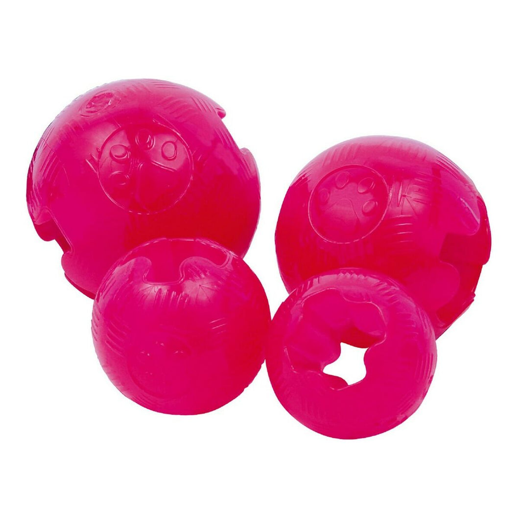 Hundeleketøy Gloria TPR Rosa (6,5 cm)