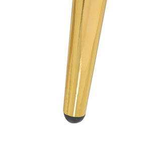Krakk 111 x 44 x 41,5 cm Syntetisk Stoff Rosa Metall