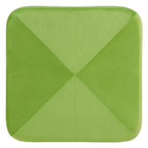 Puff Syntetisk Stoff Tre Grønn 60 x 60 x 40 cm