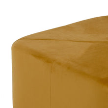 Last inn bildet i Galleri-visningsprogrammet, Puff Syntetisk Stoff Tre Oker 60 x 60 x 40 cm
