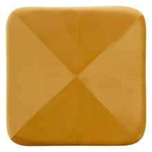 Last inn bildet i Galleri-visningsprogrammet, Puff Syntetisk Stoff Tre Oker 60 x 60 x 40 cm
