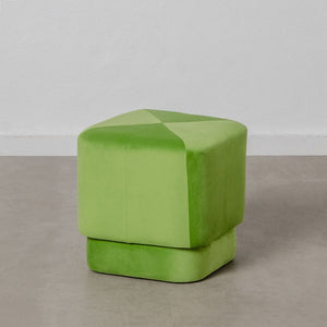 Puff Syntetisk Stoff Tre 40 x 40 x 40 cm Grønn