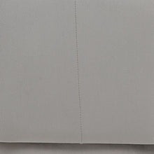 Last inn bildet i Galleri-visningsprogrammet, Puff Syntetisk Stoff Grå Tre 40 x 40 x 40 cm
