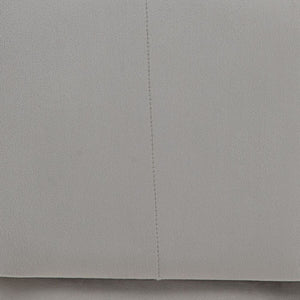 Puff Syntetisk Stoff Grå Tre 40 x 40 x 40 cm