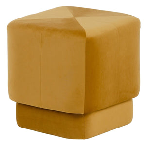 Puff Syntetisk Stoff Tre 40 x 40 x 40 cm Oker