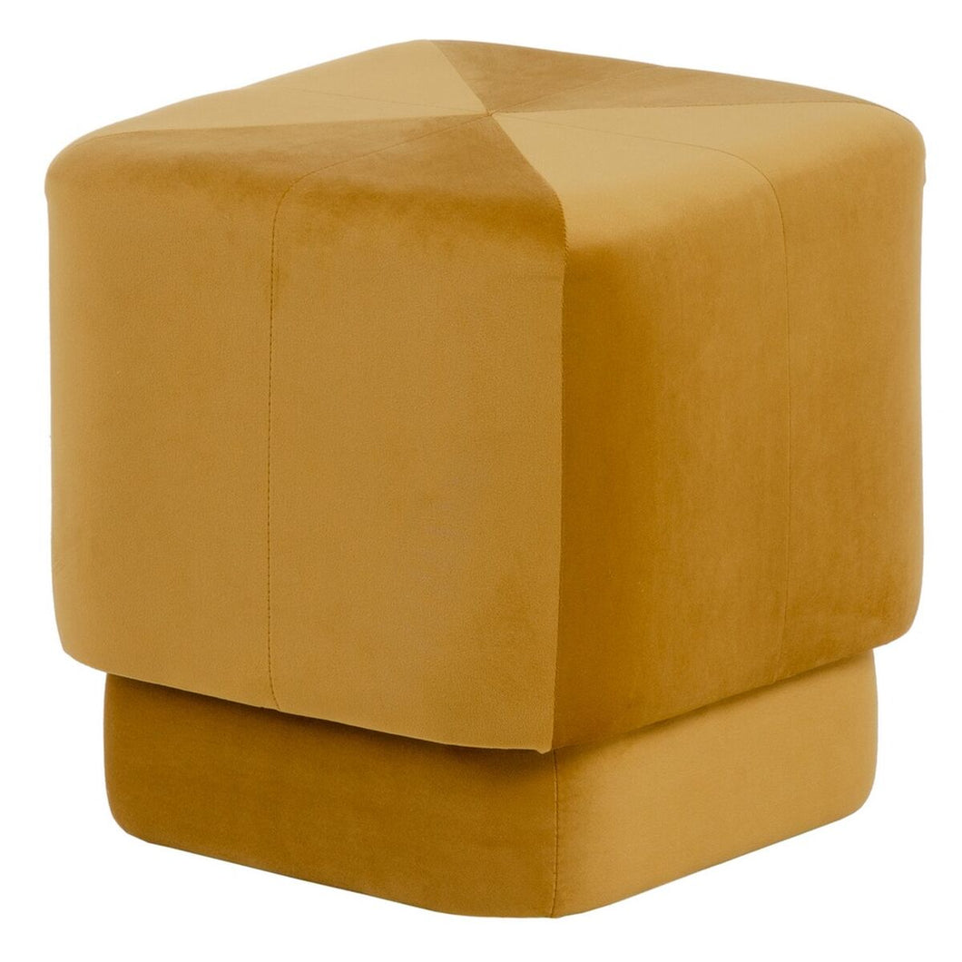 Puff Syntetisk Stoff Tre 40 x 40 x 40 cm Oker