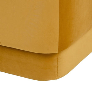 Puff Syntetisk Stoff Tre 40 x 40 x 40 cm Oker