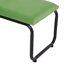 Last inn bildet i Galleri-visningsprogrammet, Krakk 110 x 40 x 68 cm Syntetisk Stoff Metall Grønn
