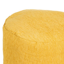 Last inn bildet i Galleri-visningsprogrammet, Puff Polyester 45 x 45 x 45 cm Akryl Sennep
