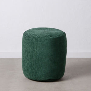 Puff Polyester 45 x 45 x 45 cm Akryl Mørkegrønn