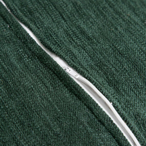 Puff Polyester 45 x 45 x 45 cm Akryl Mørkegrønn