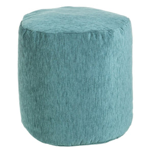 Puff Blå Polyester 45 x 45 x 45 cm Akryl