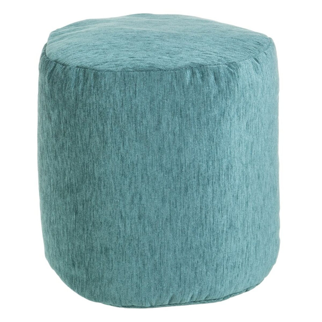 Puff Blå Polyester 45 x 45 x 45 cm Akryl