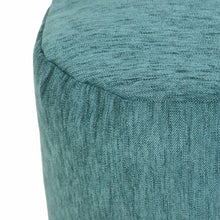 Last inn bildet i Galleri-visningsprogrammet, Puff Blå Polyester 45 x 45 x 45 cm Akryl
