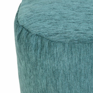 Puff Blå Polyester 45 x 45 x 45 cm Akryl