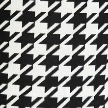 Last inn bildet i Galleri-visningsprogrammet, Puff Polyester 45 x 45 x 45 cm 100% bomull Houndstooth
