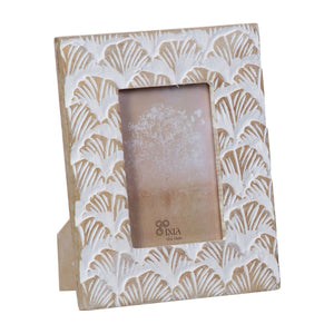 Fotoramme 18,5 x 2 x 23,5 cm Tre Hvit