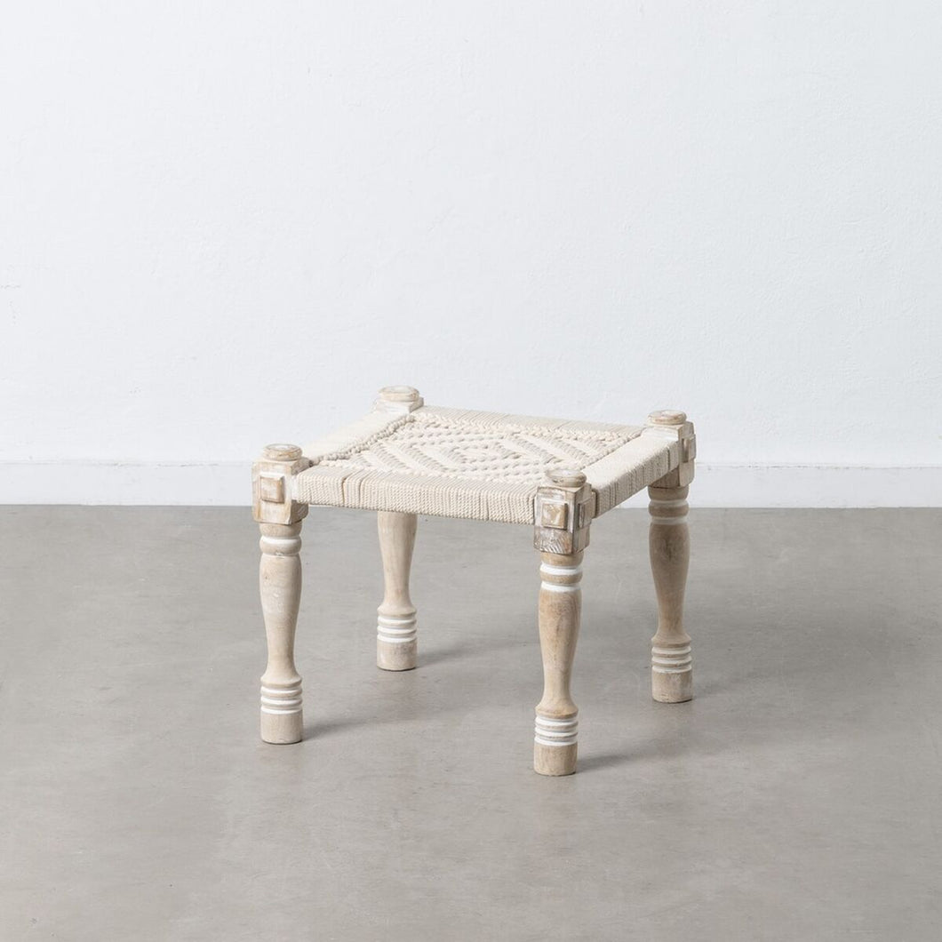 Krakk 46 x 46 x 40 cm Tre Tau Hvit