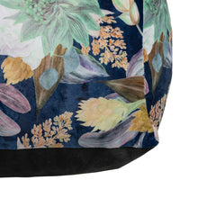Last inn bildet i Galleri-visningsprogrammet, Puff Ark Blå Polyester 60 x 60 x 30 cm
