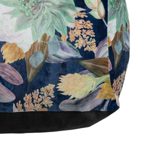 Puff Ark Blå Polyester 60 x 60 x 30 cm