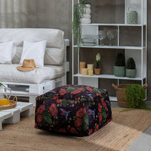 Last inn bildet i Galleri-visningsprogrammet, Puff Valmue Polyester 60 x 60 x 30 cm
