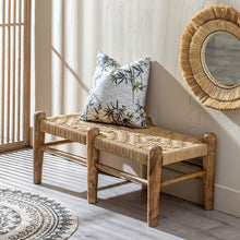 Last inn bildet i Galleri-visningsprogrammet, Krakk Tre Naturfiber 100 x 45 x 40 cm
