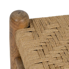 Last inn bildet i Galleri-visningsprogrammet, Krakk Tre Naturfiber 100 x 45 x 40 cm
