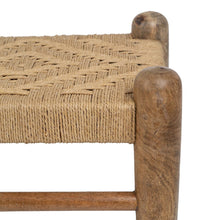 Last inn bildet i Galleri-visningsprogrammet, Krakk Tre Naturfiber 100 x 45 x 40 cm
