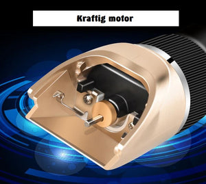 Komplett pleiesett for kjæledyr. Trimmeren har kraftig motor.