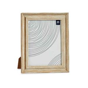 Fotoramme Krystall Gyllen Tre Brun Plast (26 x 2 x 31 cm) (6 enheter)