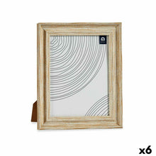 Last inn bildet i Galleri-visningsprogrammet, Fotoramme Krystall Gyllen Tre Brun Plast (26 x 2 x 31 cm) (6 enheter)
