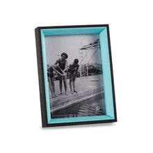 Last inn bildet i Galleri-visningsprogrammet, Fotoramme Krystall Svart Blå Tre MDF (6 enheter) (3 x 20 x 15 cm)
