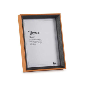 Fotoramme Krystall Svart Brun Tre MDF (17 x 22 x 3 cm) (6 enheter)