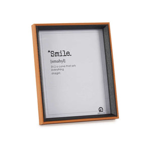Fotoramme Krystall Svart Brun Tre MDF (22 x 27 x 3 cm) (6 enheter)