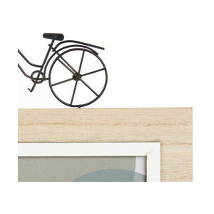 Fotoramme Smile 2 bildes Svart Brun Tre MDF (6 enheter) (40 x 27 x 6 cm)