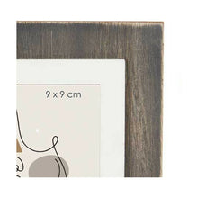 Last inn bildet i Galleri-visningsprogrammet, Fotoramme 2 bildes Hus Svart Brun Tre MDF (28 x 23,5 x 6 cm) (6 enheter)
