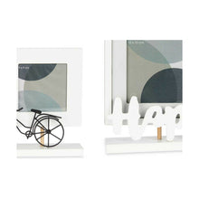 Last inn bildet i Galleri-visningsprogrammet, Fotoramme Happy 3 bildes Brun Hvit Tre MDF (40 x 21 x 6 cm) (6 enheter)
