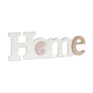 Fotoramme Home Hvit Brun Tre MDF (40 x 13,5 x 1,7 cm) (6 enheter)