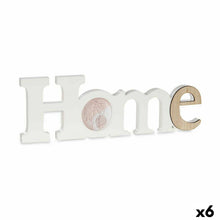 Last inn bildet i Galleri-visningsprogrammet, Fotoramme Home Hvit Brun Tre MDF (40 x 13,5 x 1,7 cm) (6 enheter)
